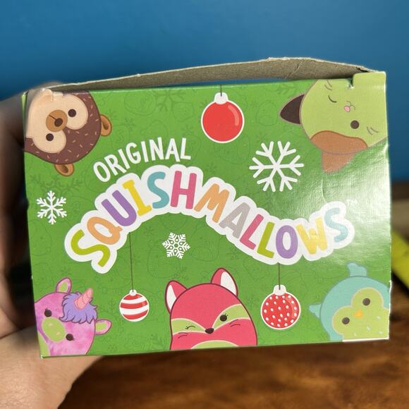 Kurt Adler Kelly Toys Squishmallows Ornament Malcolm the Red Spotted Mushroom - Picture 5 of 8